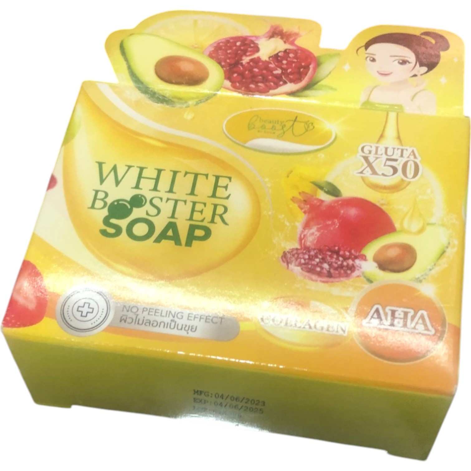 White Booster Soap