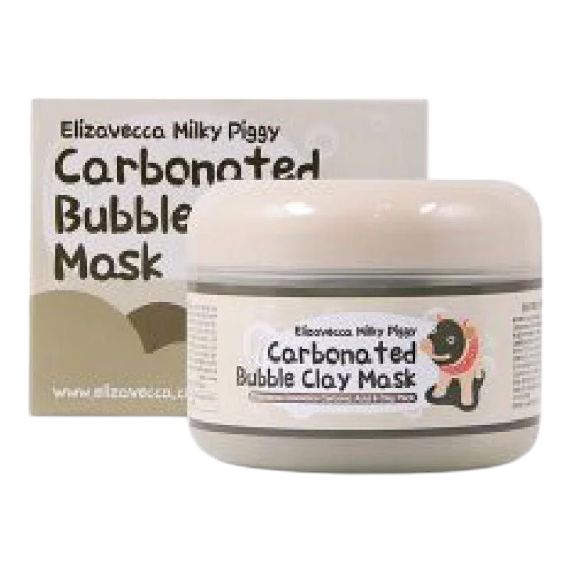 Carbonated bubble clay mask