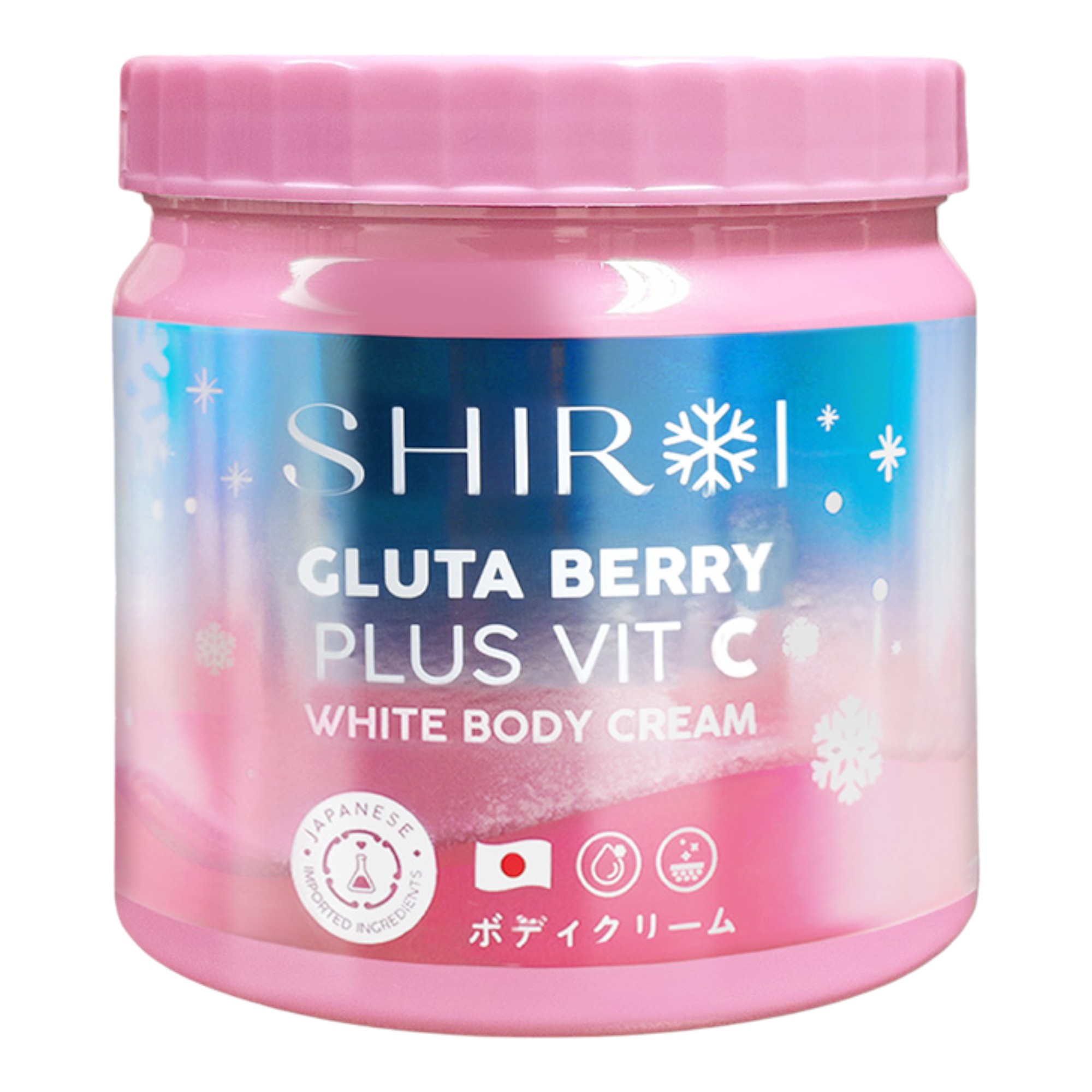 Shiroi Gluta Berry Plus Vit C White Body Cream